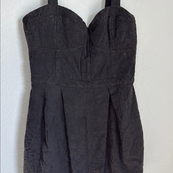 Bardot Black Sweetheart Sheath Mini Dress - Picture 8 of 10